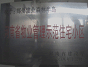 2008年12月17日，建業(yè)森林半島被評為"河南省物業(yè)管理示范住宅小區(qū)"榮譽(yù)稱號。